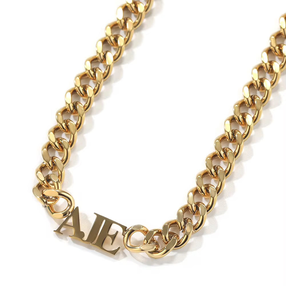 Initials Choker