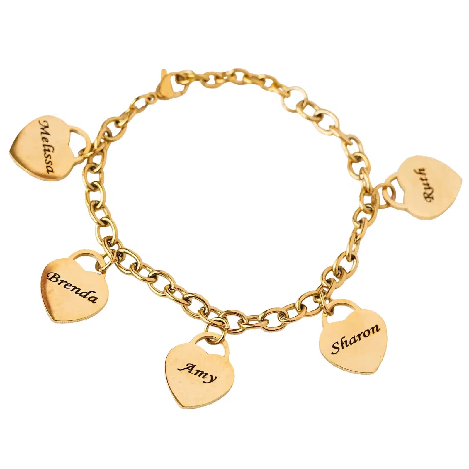 Heart Charm Bracelet