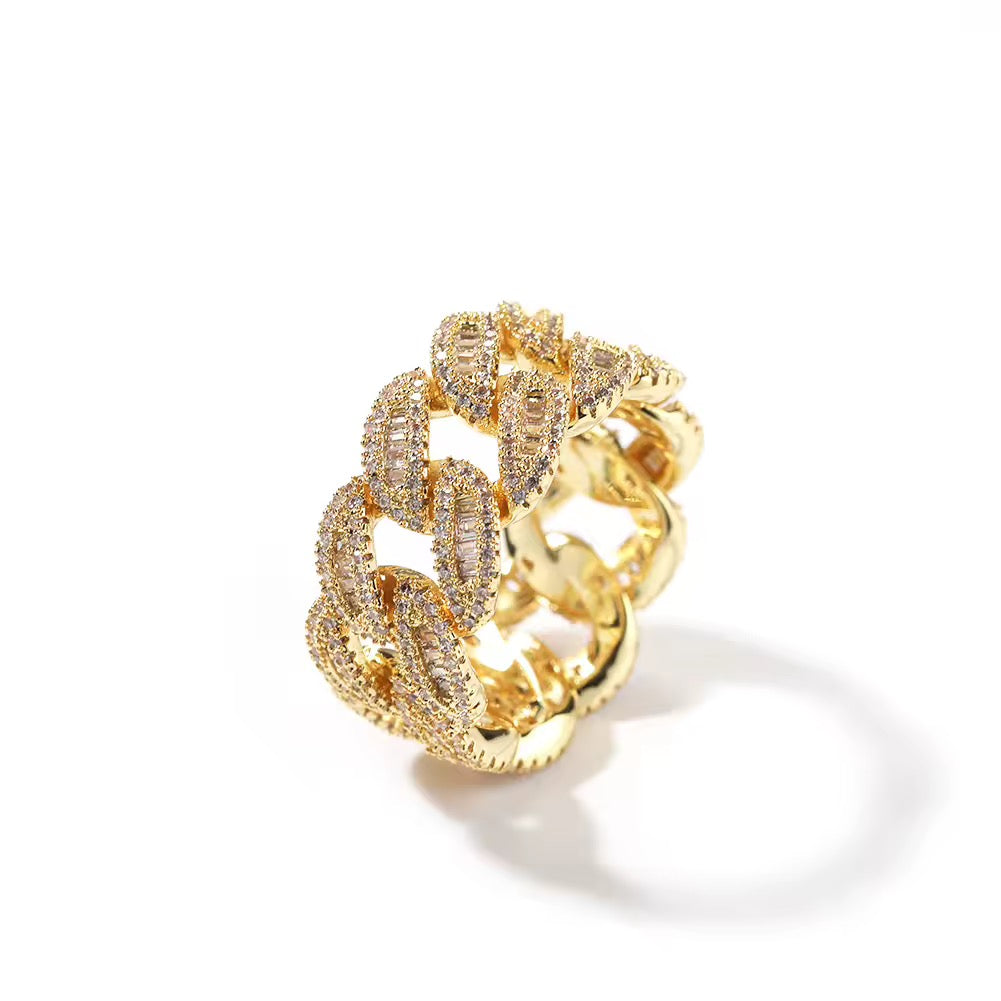 cuban link ring
