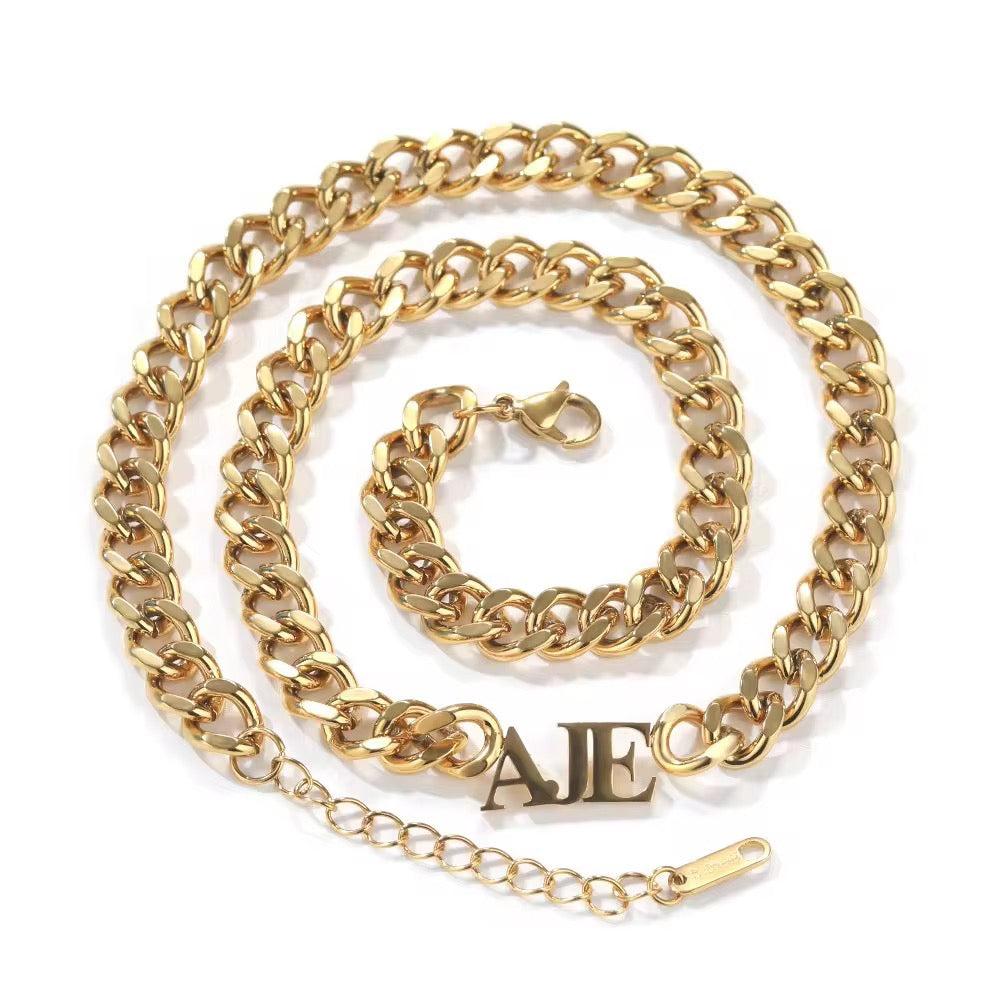 Initials Choker