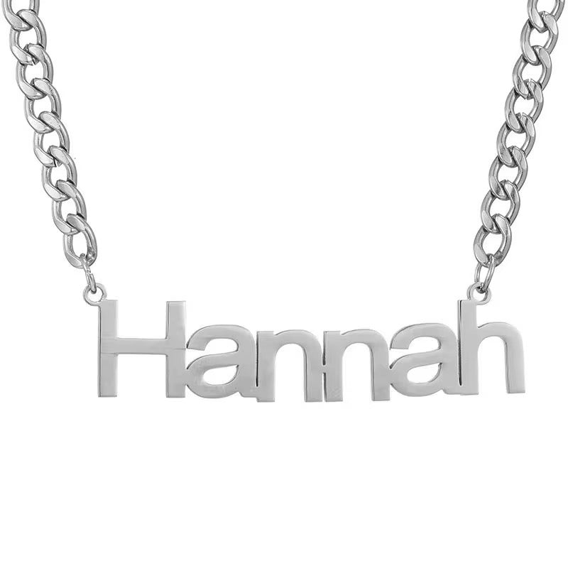 Bold Cuban Name Chain