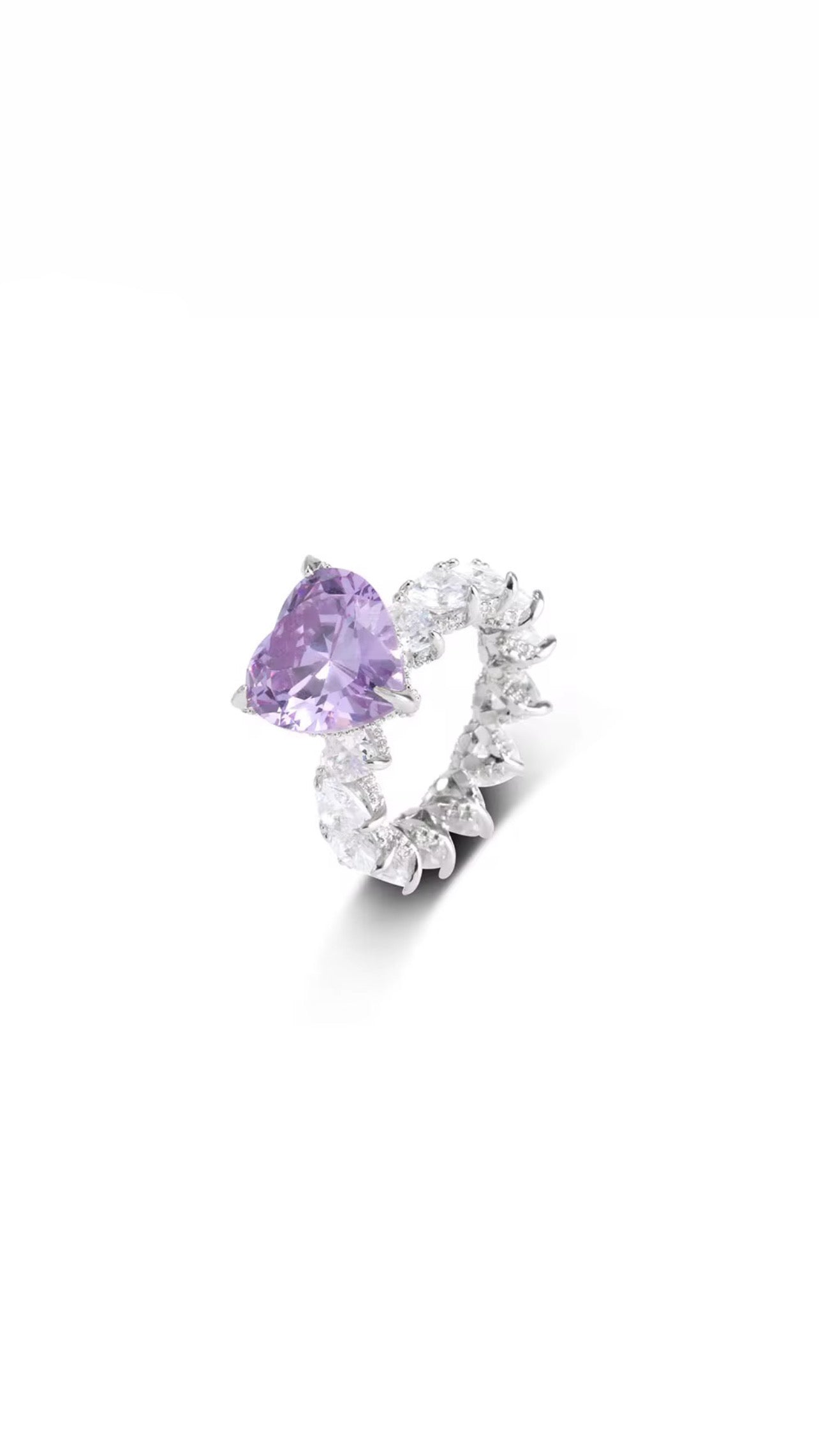 3D heart ring