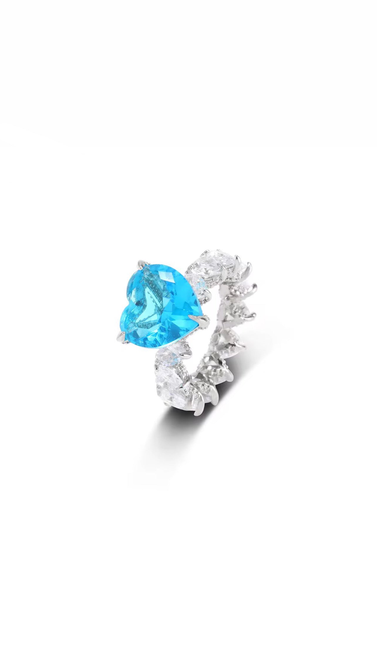 3D heart ring