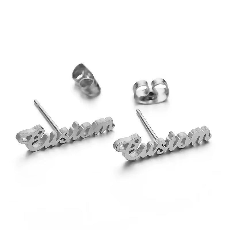 Classic Name Studs