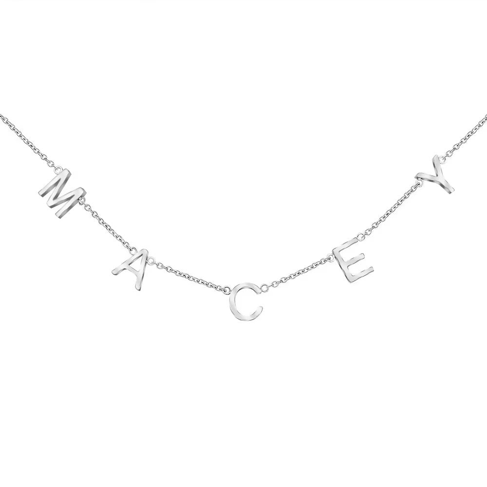 Charm Initials Necklace