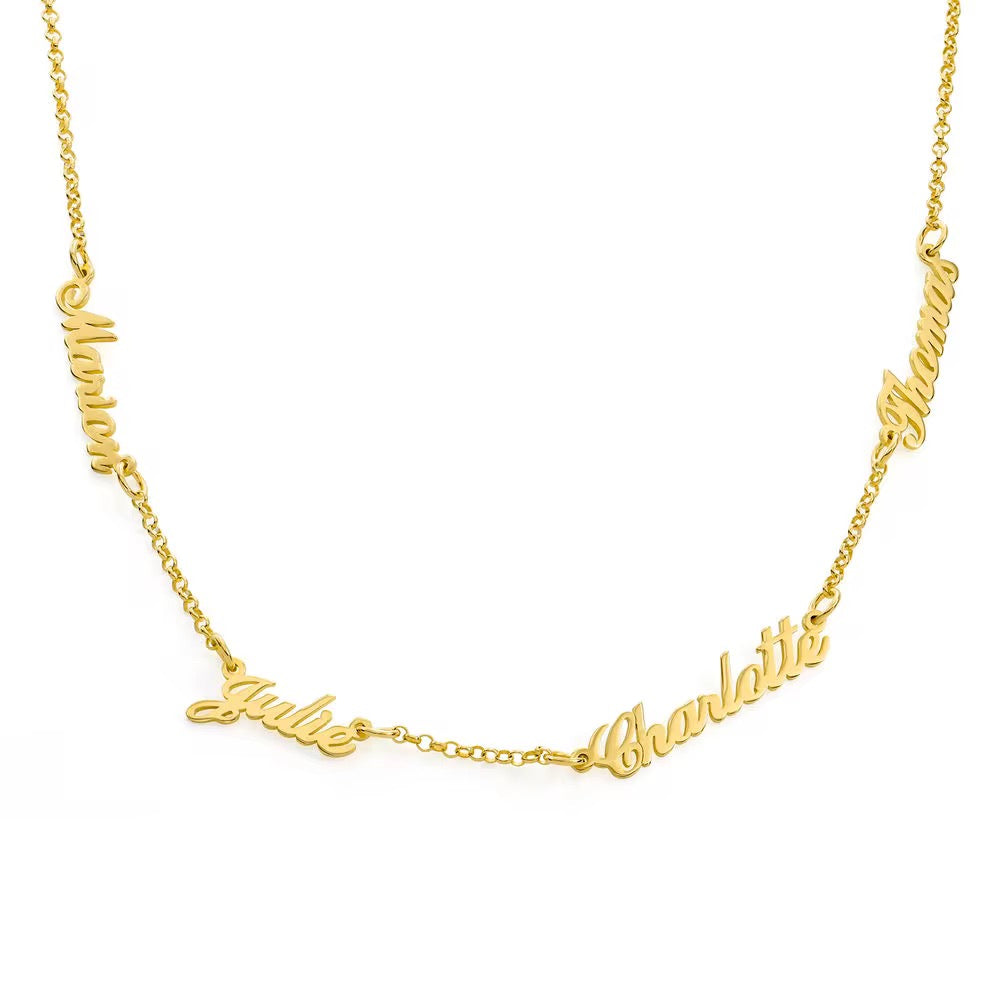 Multi-Name Necklace