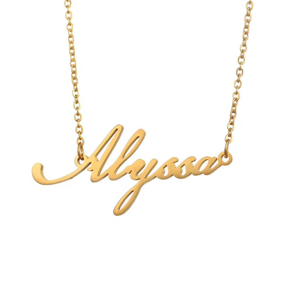 Classic Name Necklace