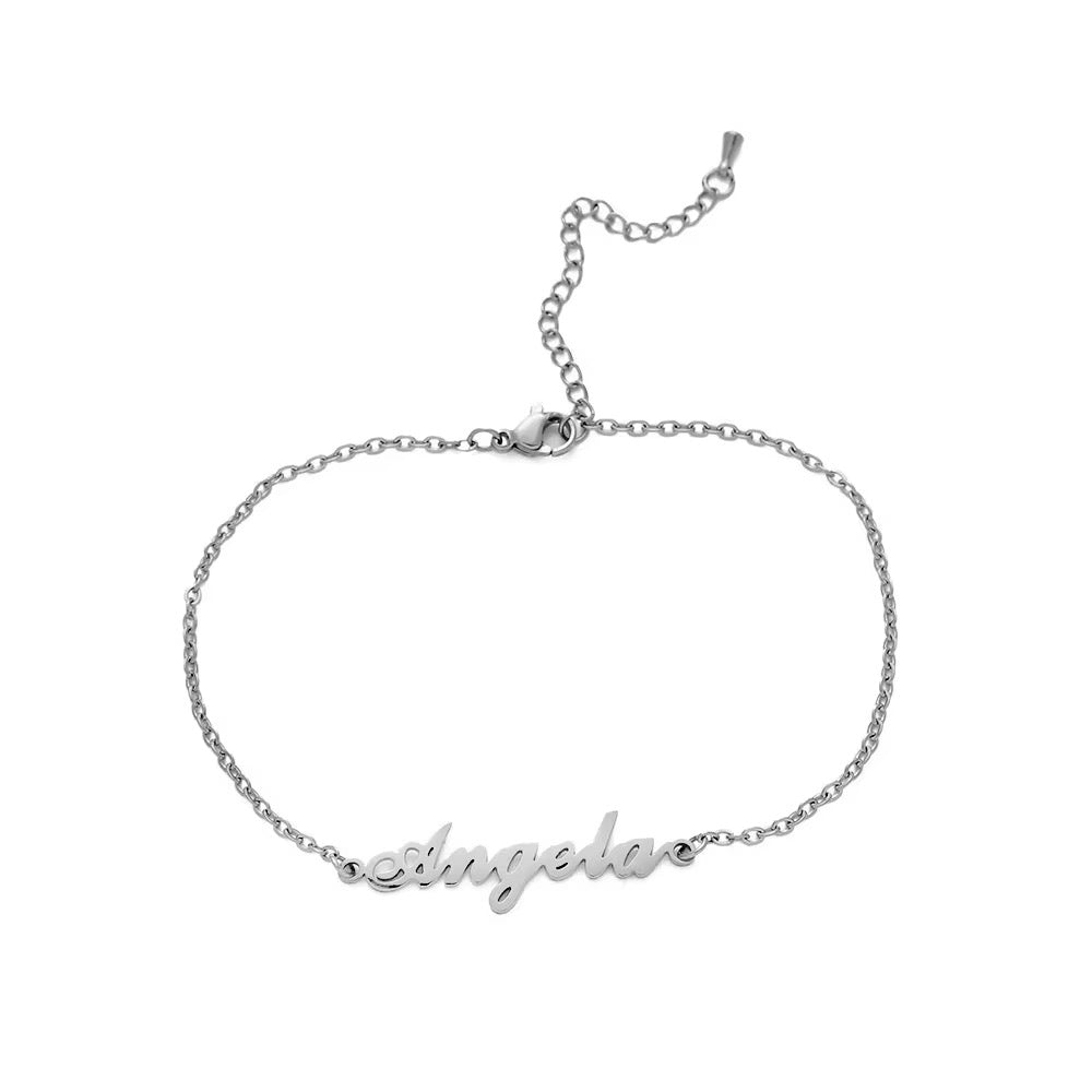 Classic Name Anklet